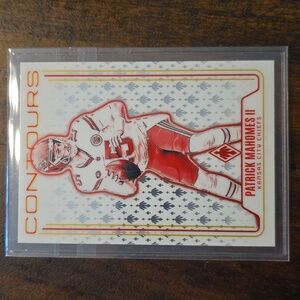 Patrick Mahomes II Contours Trading Card